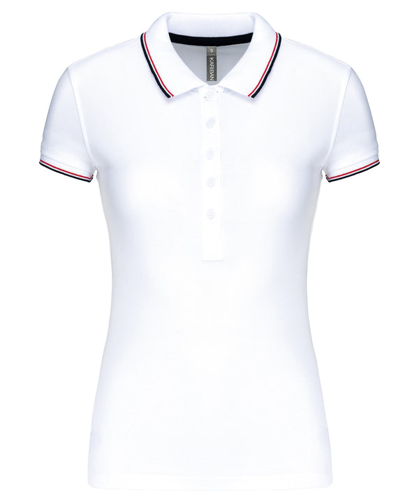 Women's short sleeve polo shirt