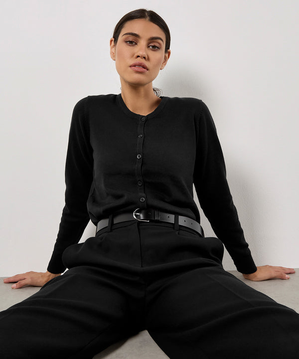 Women's Arundel crew neck cardigan long sleeve (classic fit)