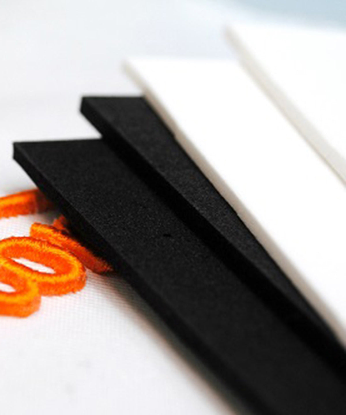 Bodybuilder foam for 3D embroidery