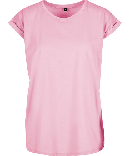 Women’s regular extended shoulder tee