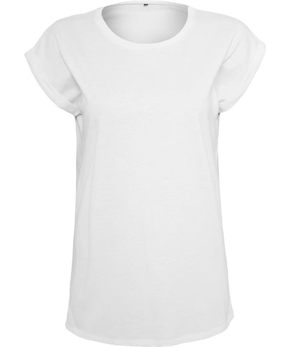 Women’s regular extended shoulder tee