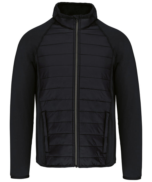 Dual-fabric sports jacket