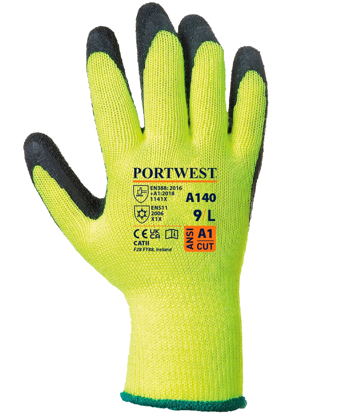 Thermal grip glove