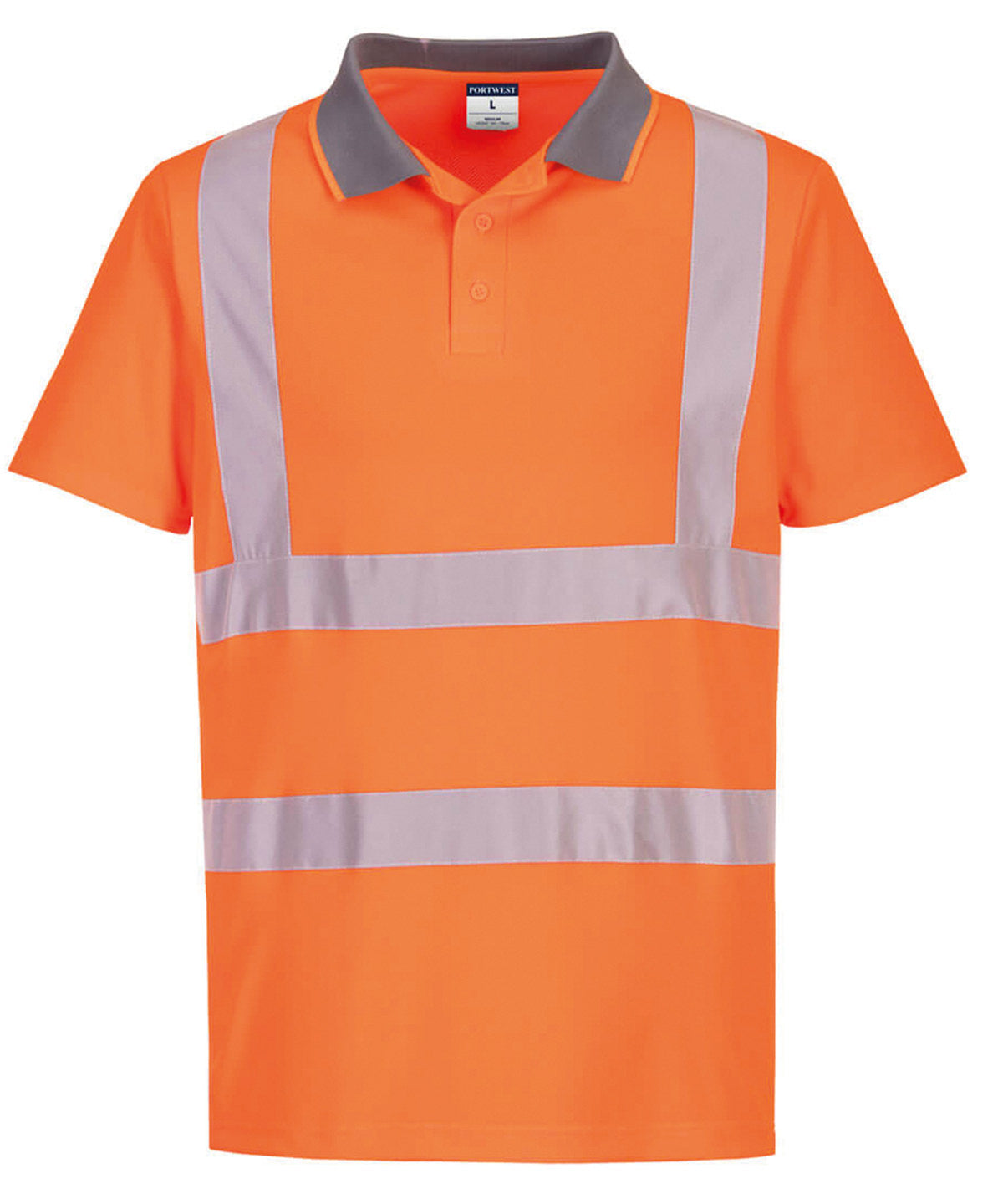 Eco Hi-vis short sleeve polo