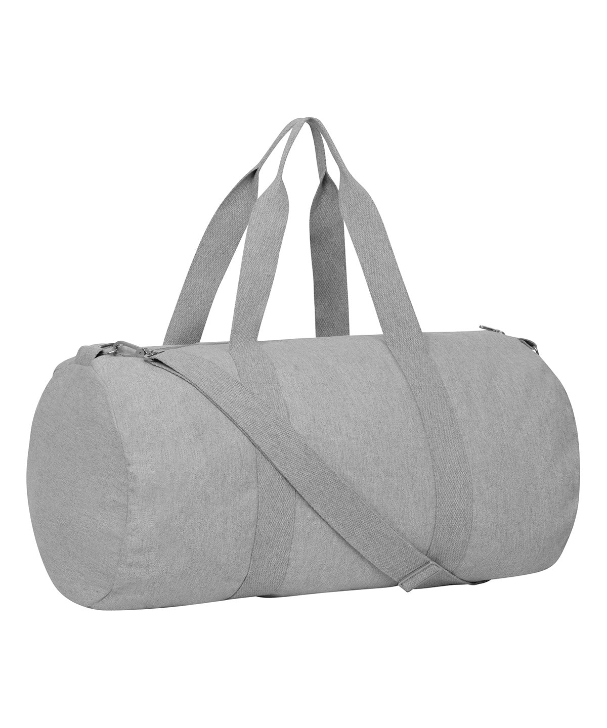 Duffle bag with canvas fabric