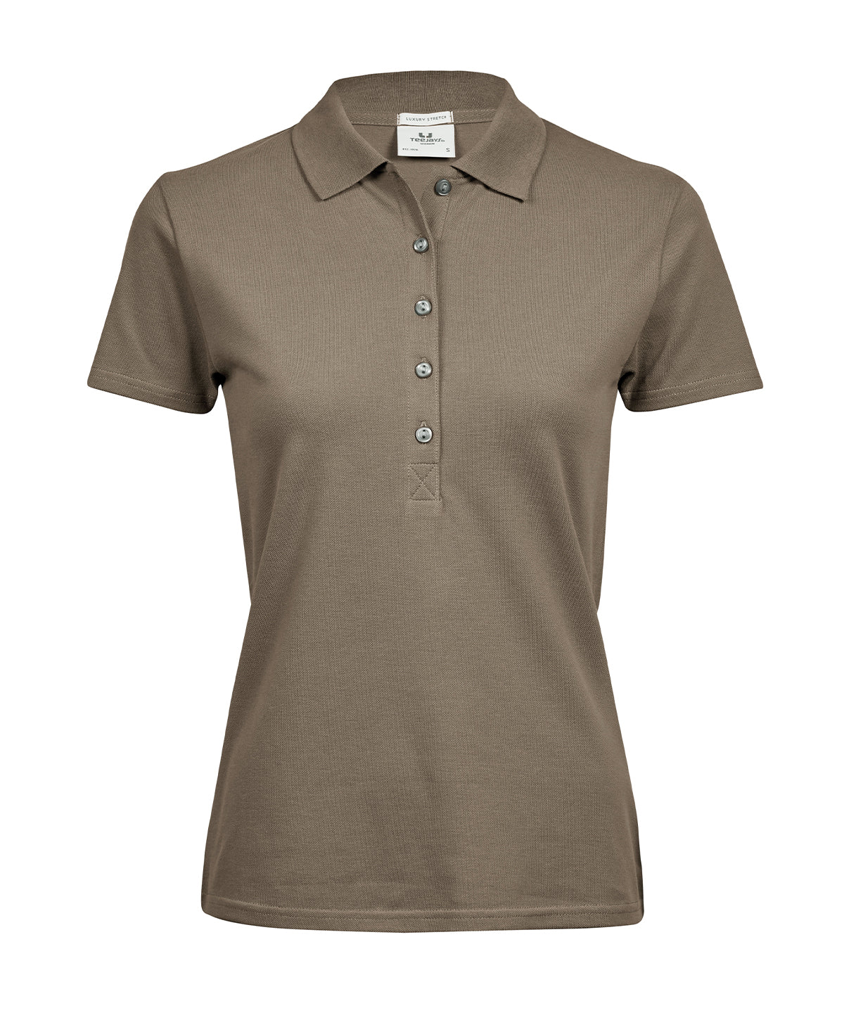Women’s luxury stretch polo
