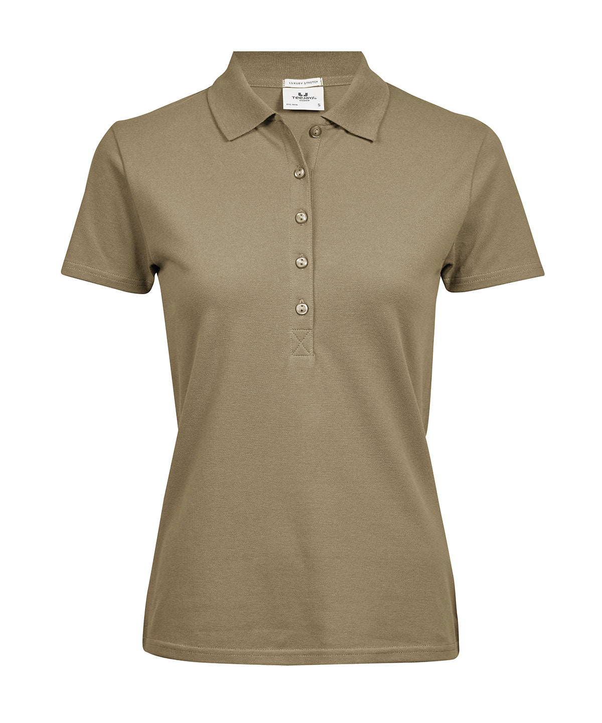 Women’s luxury stretch polo