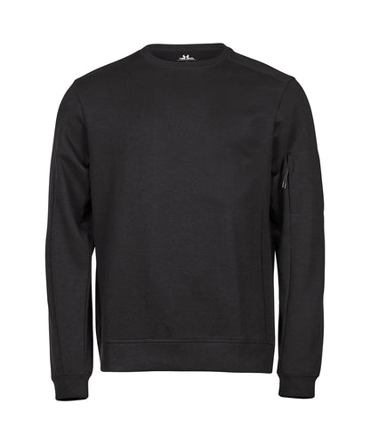 Athletic crew neck sweatshirt