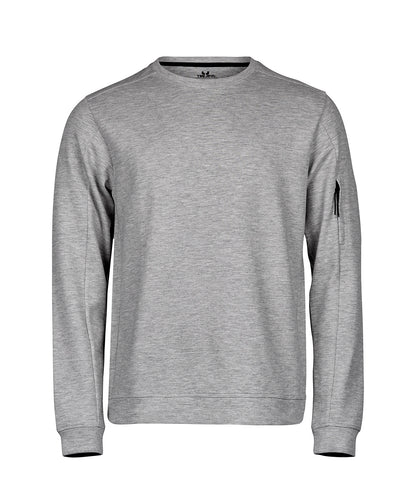 Athletic crew neck sweatshirt