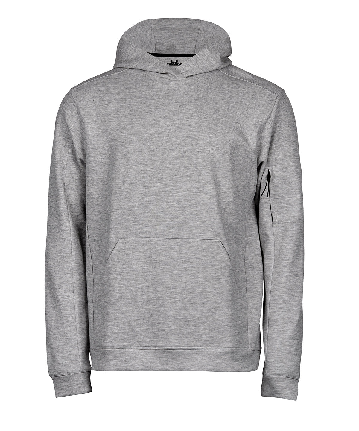 Athletic hooded sweatshirt