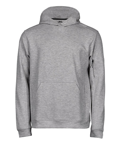 Athletic hooded sweatshirt