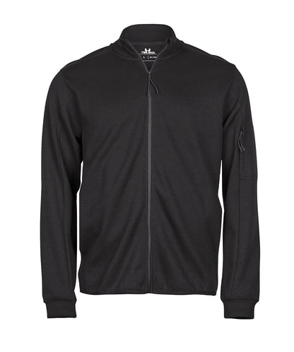Athletic full-zip sweatshirt