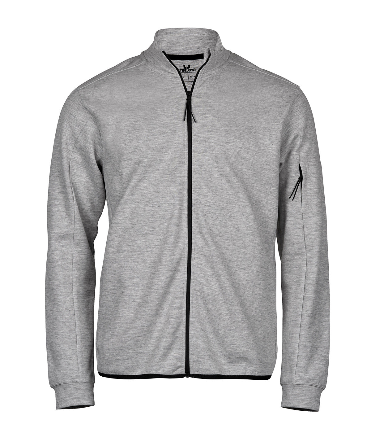 Athletic full-zip sweatshirt