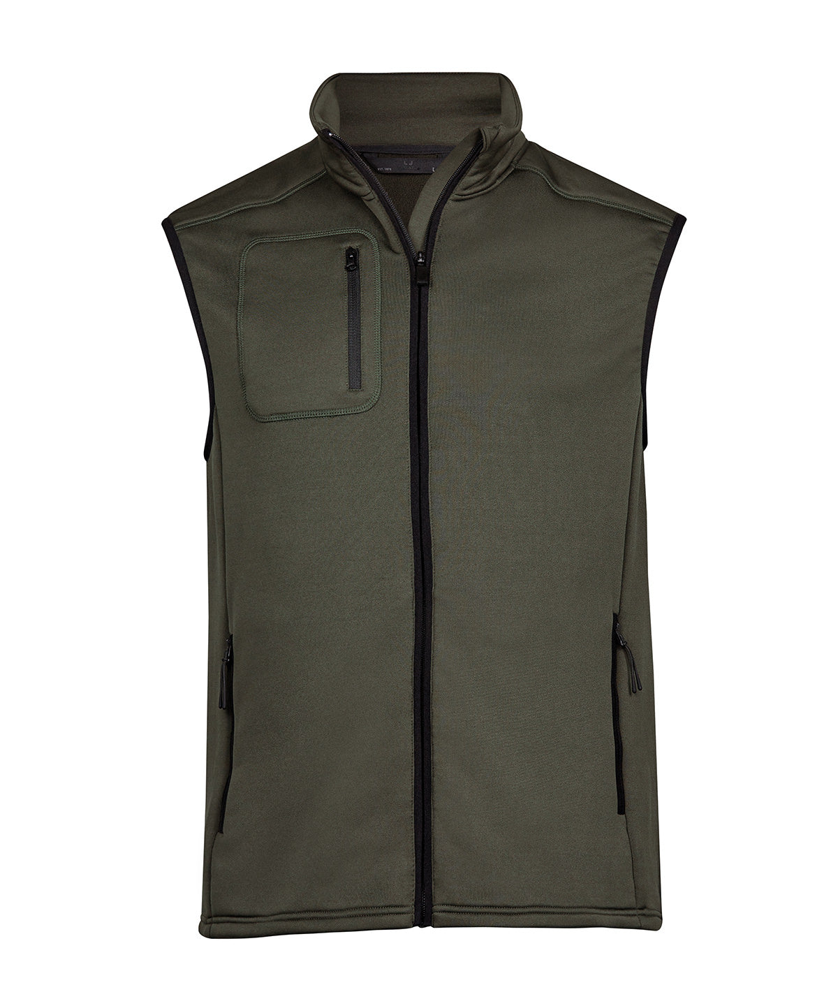 Stretch fleece bodywarmer