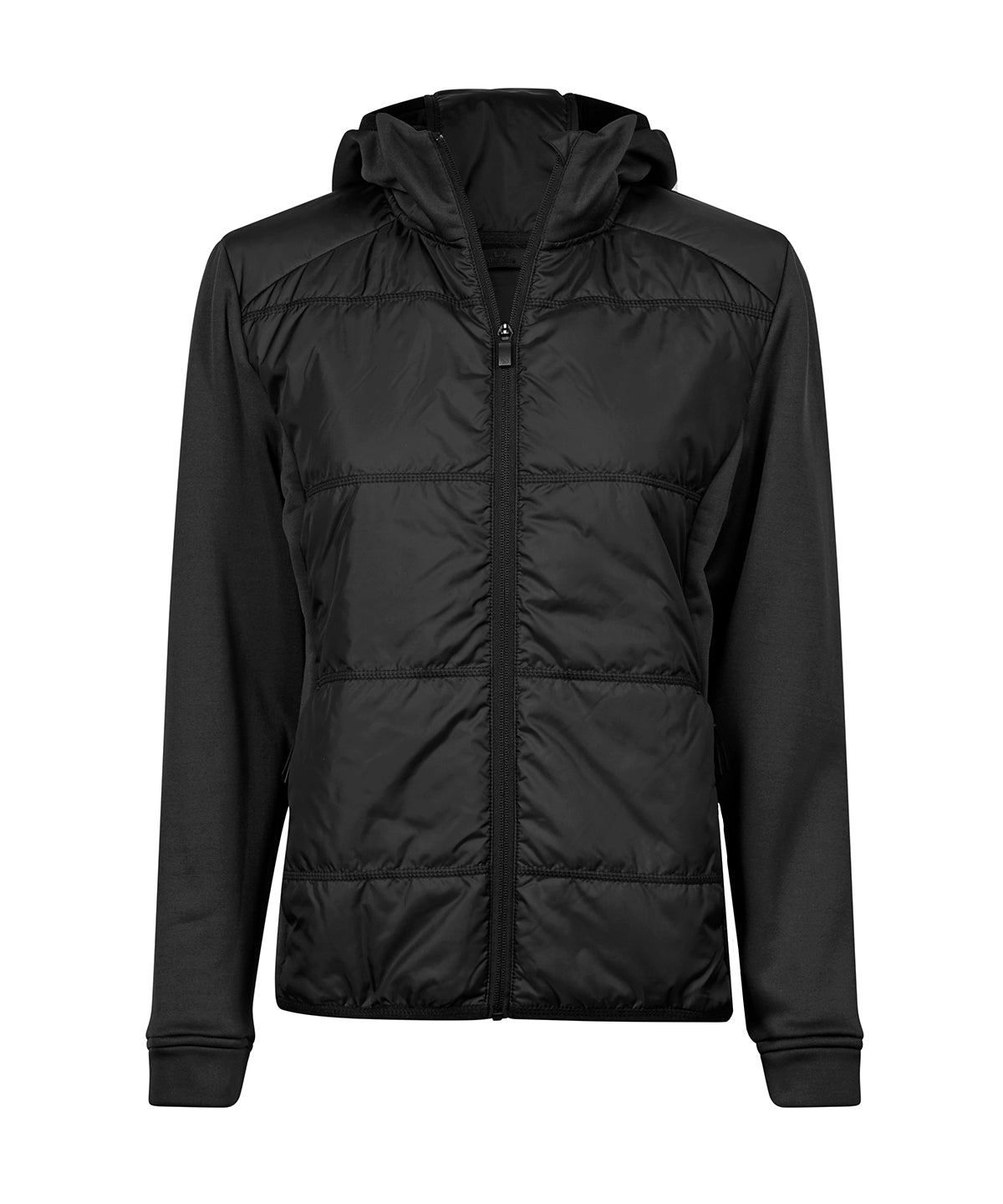 Women’s hybrid-stretch hooded jacket