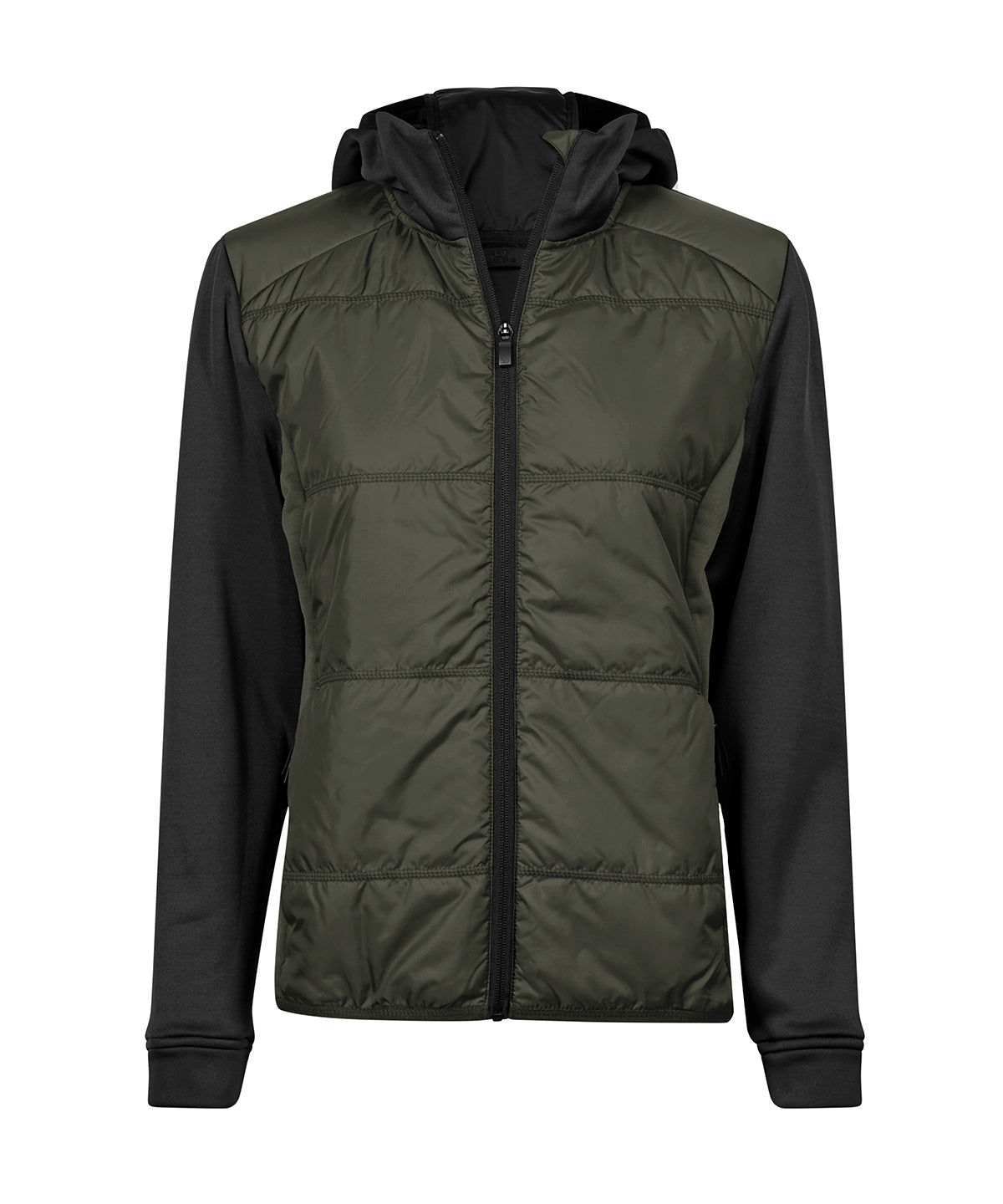Women’s hybrid-stretch hooded jacket