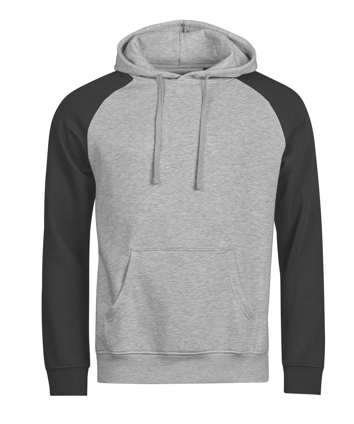 UNLABELED two-tone hooded sweatshirt