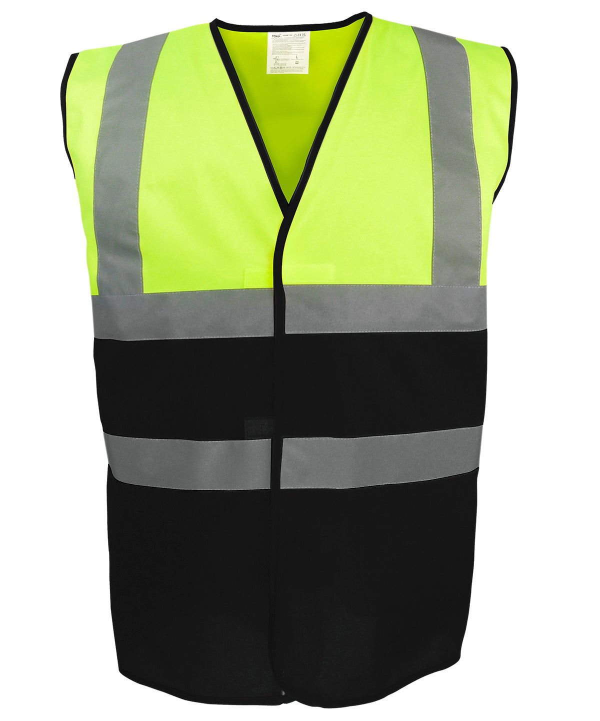 Hi-vis two-tone waistcoat