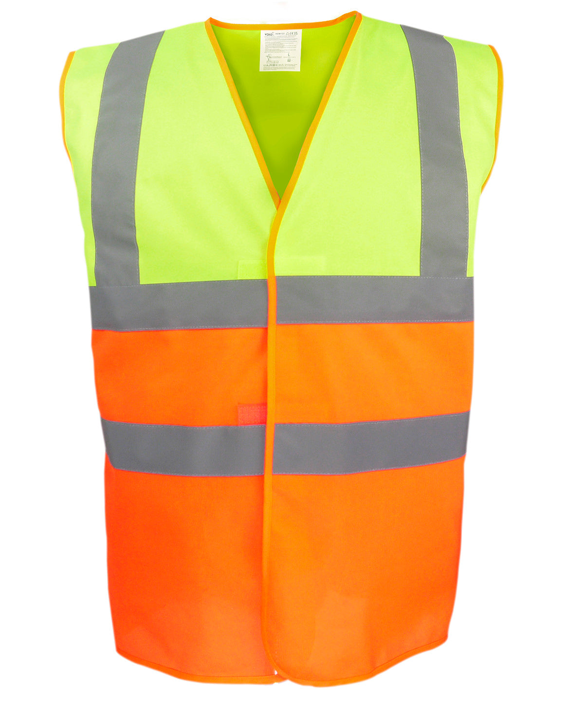 Hi-vis two-tone waistcoat