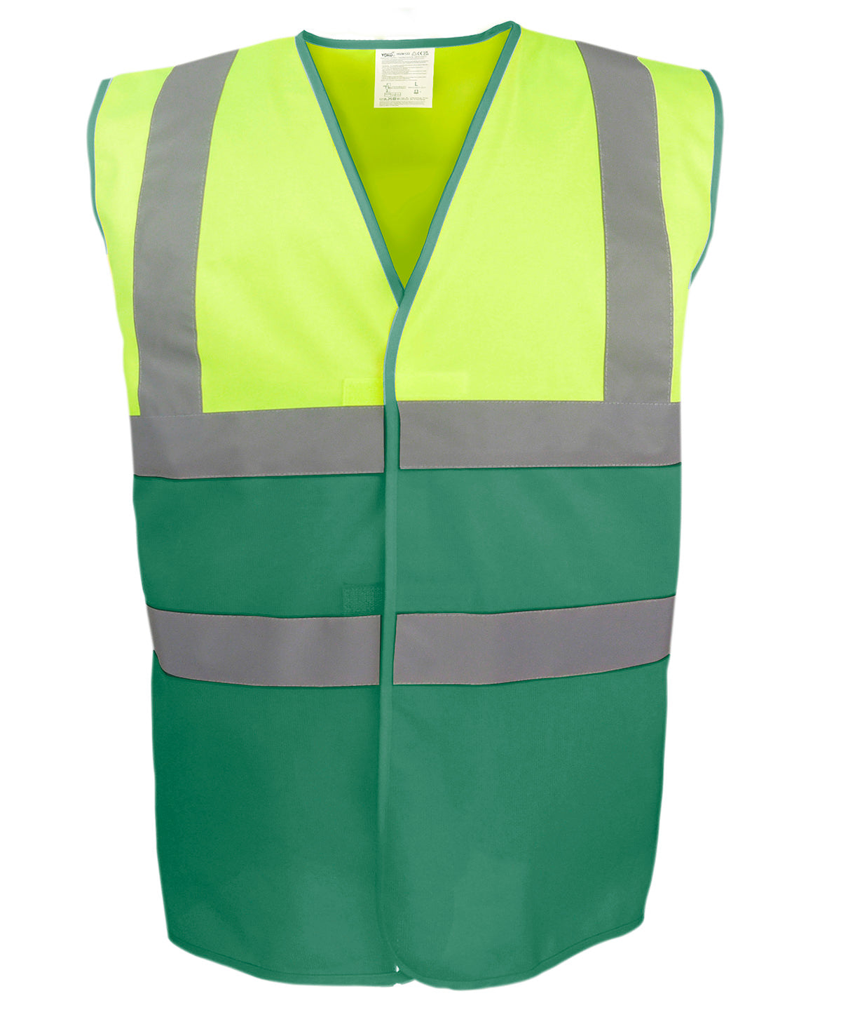 Hi-vis two-tone waistcoat
