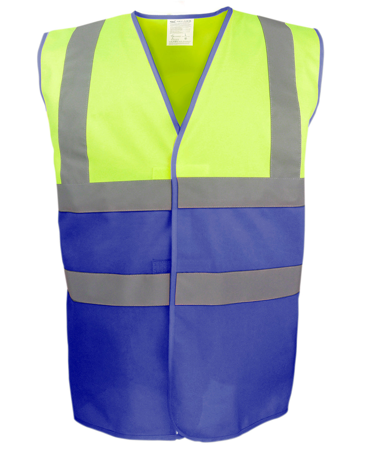 Hi-vis two-tone waistcoat