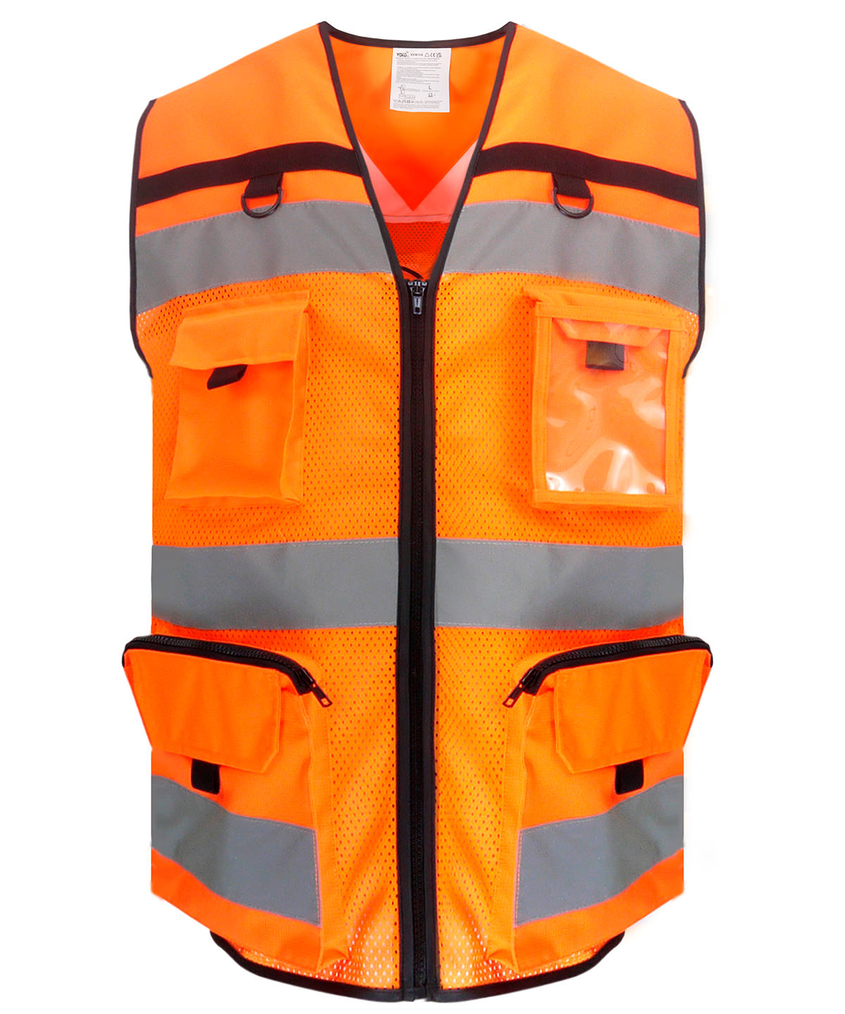 Hi-vis ripstop tool vest