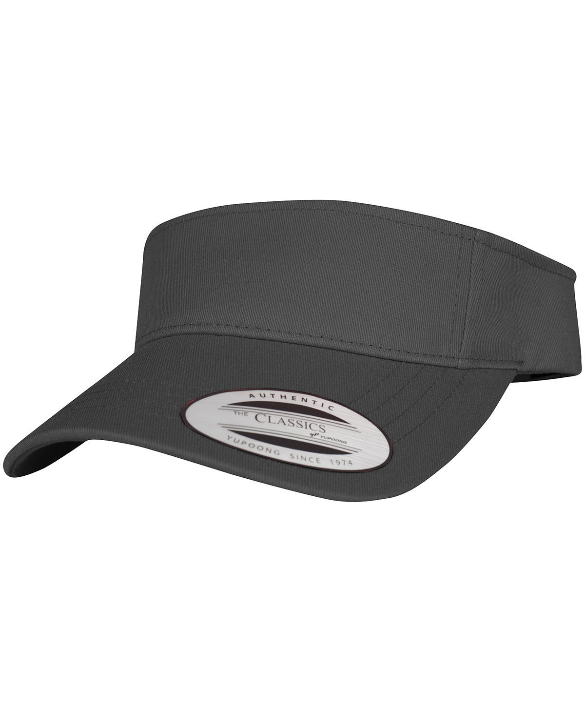 Curved visor cap