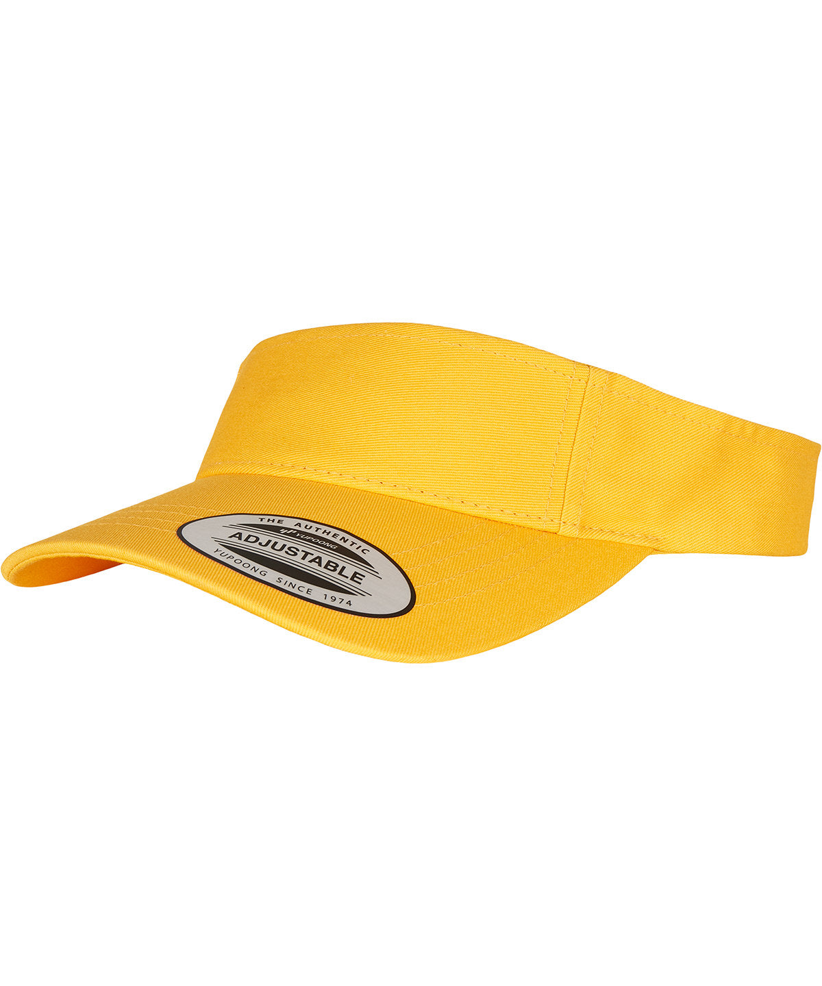 Curved visor cap