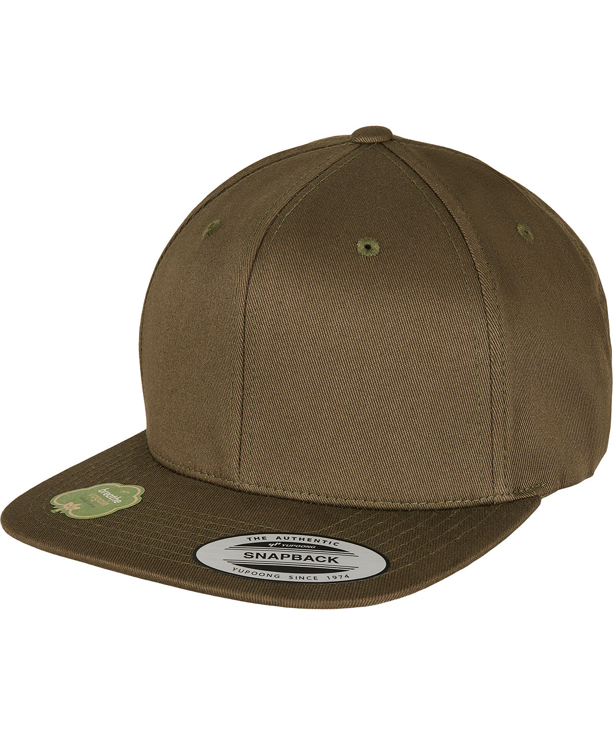 Organic cotton snapback