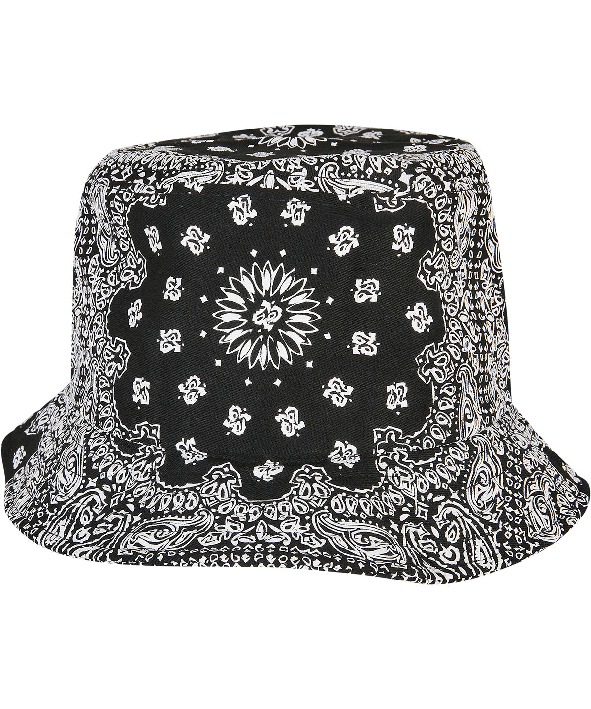 Bandana print bucket hat