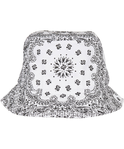 Bandana print bucket hat