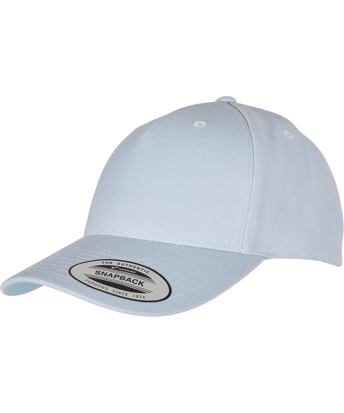 YP classics 5-panel premium curved visor snapback cap