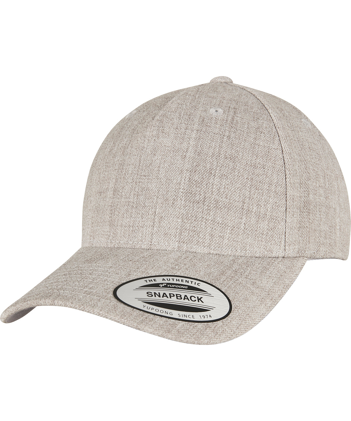 YP classics 5-panel premium curved visor snapback cap