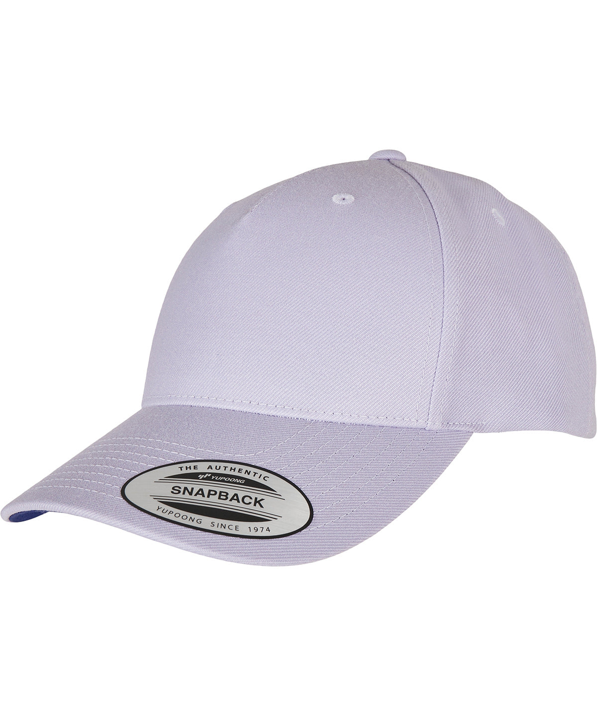 YP classics 5-panel premium curved visor snapback cap