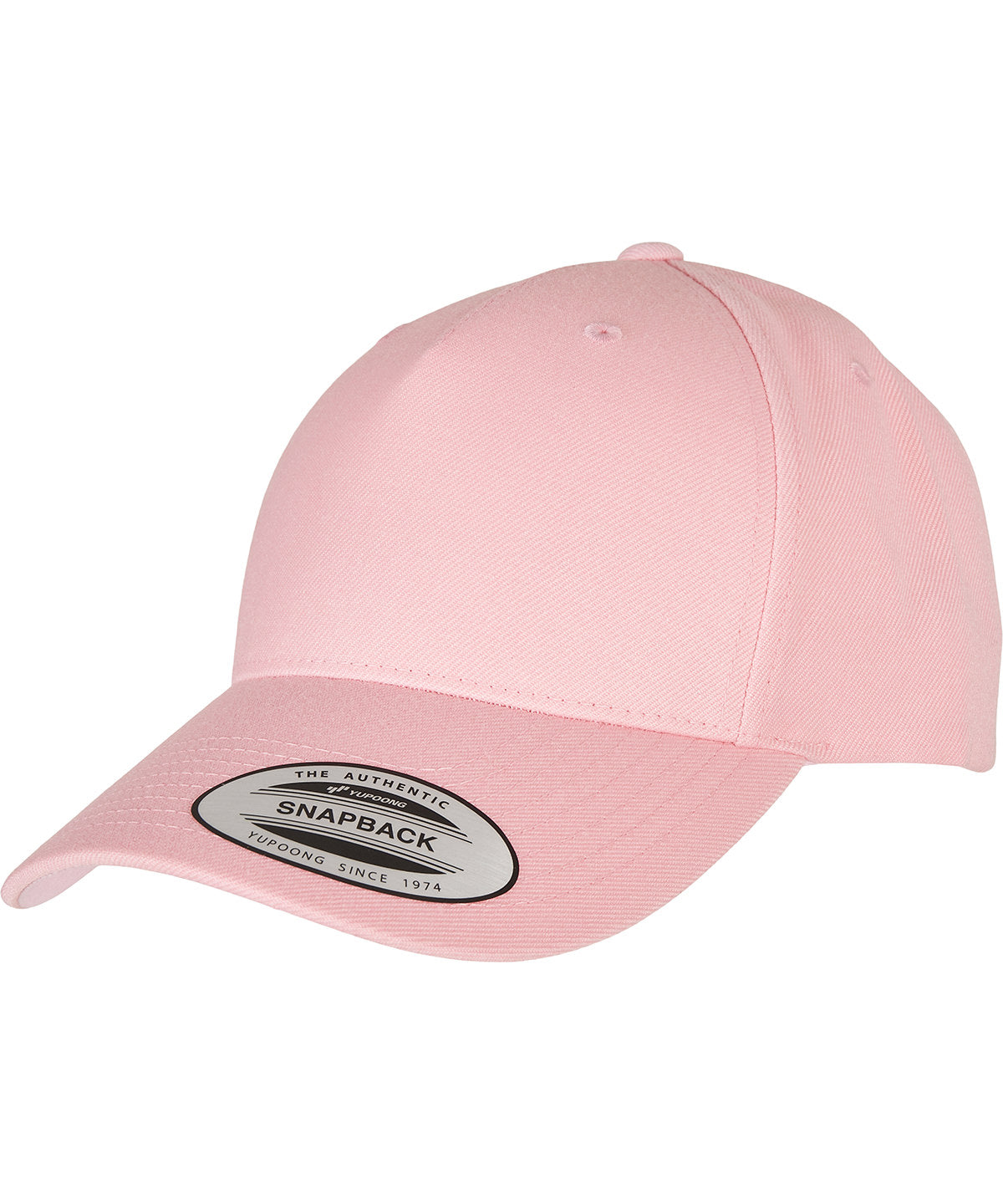 YP classics 5-panel premium curved visor snapback cap