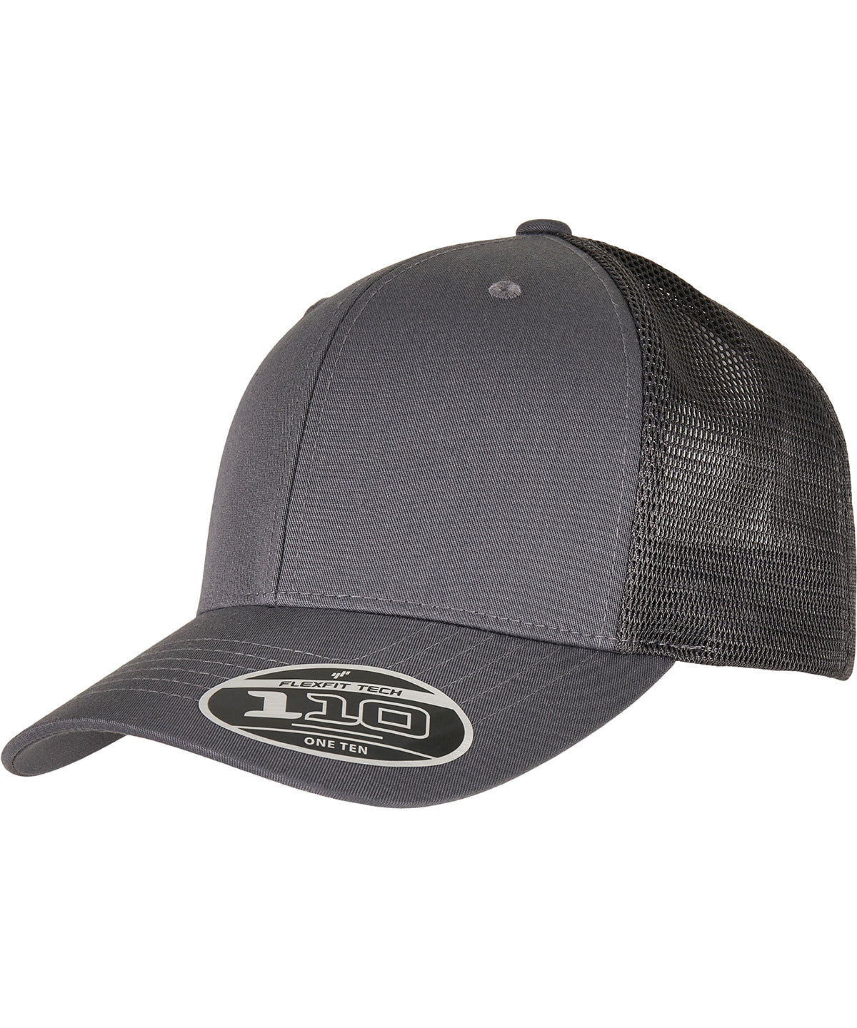 110 Flexfit melange trucker