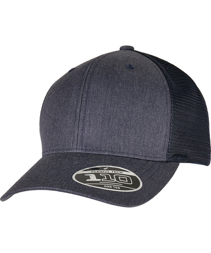 110 Flexfit melange trucker