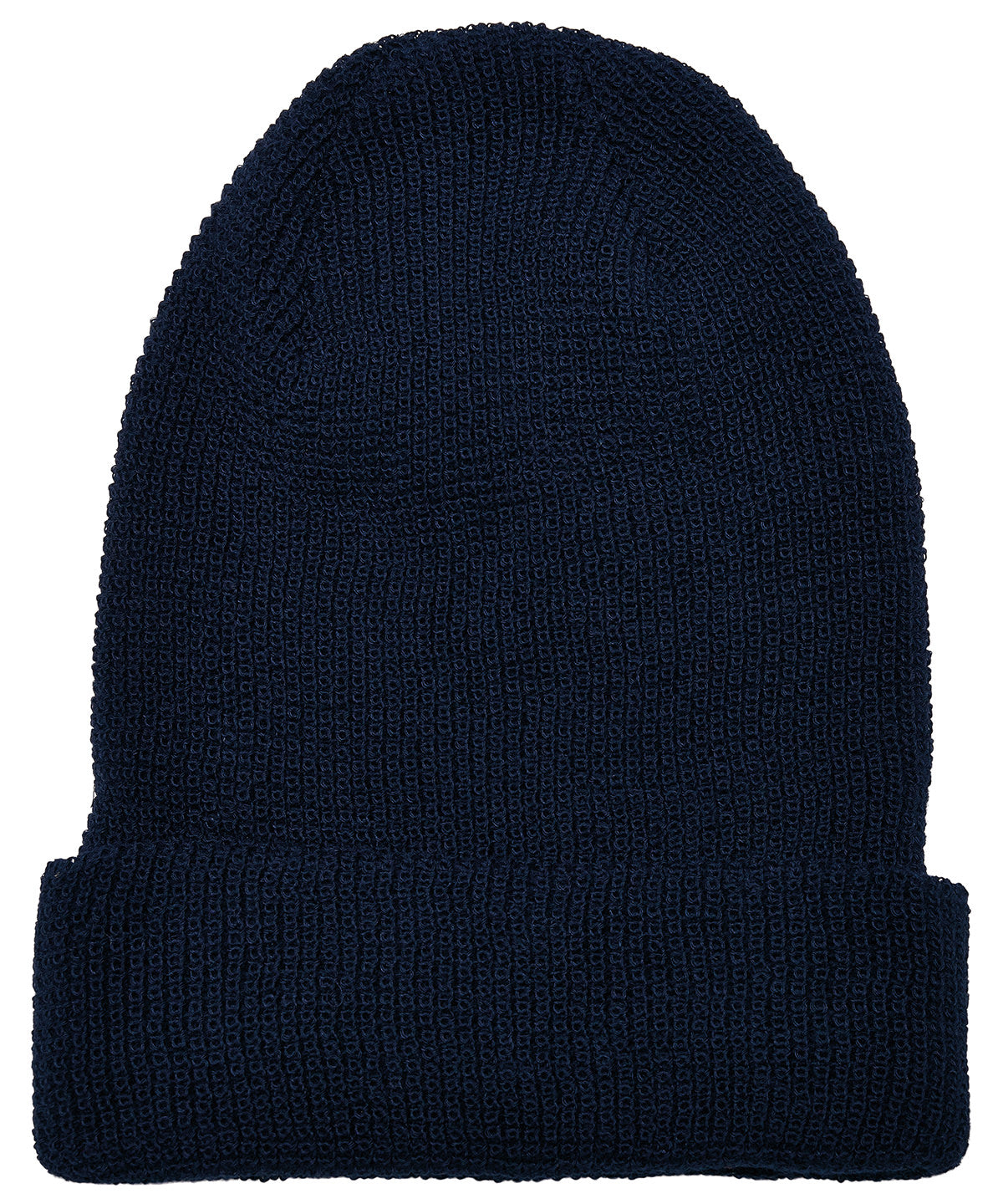 Recycled yarn waffle knit beanie