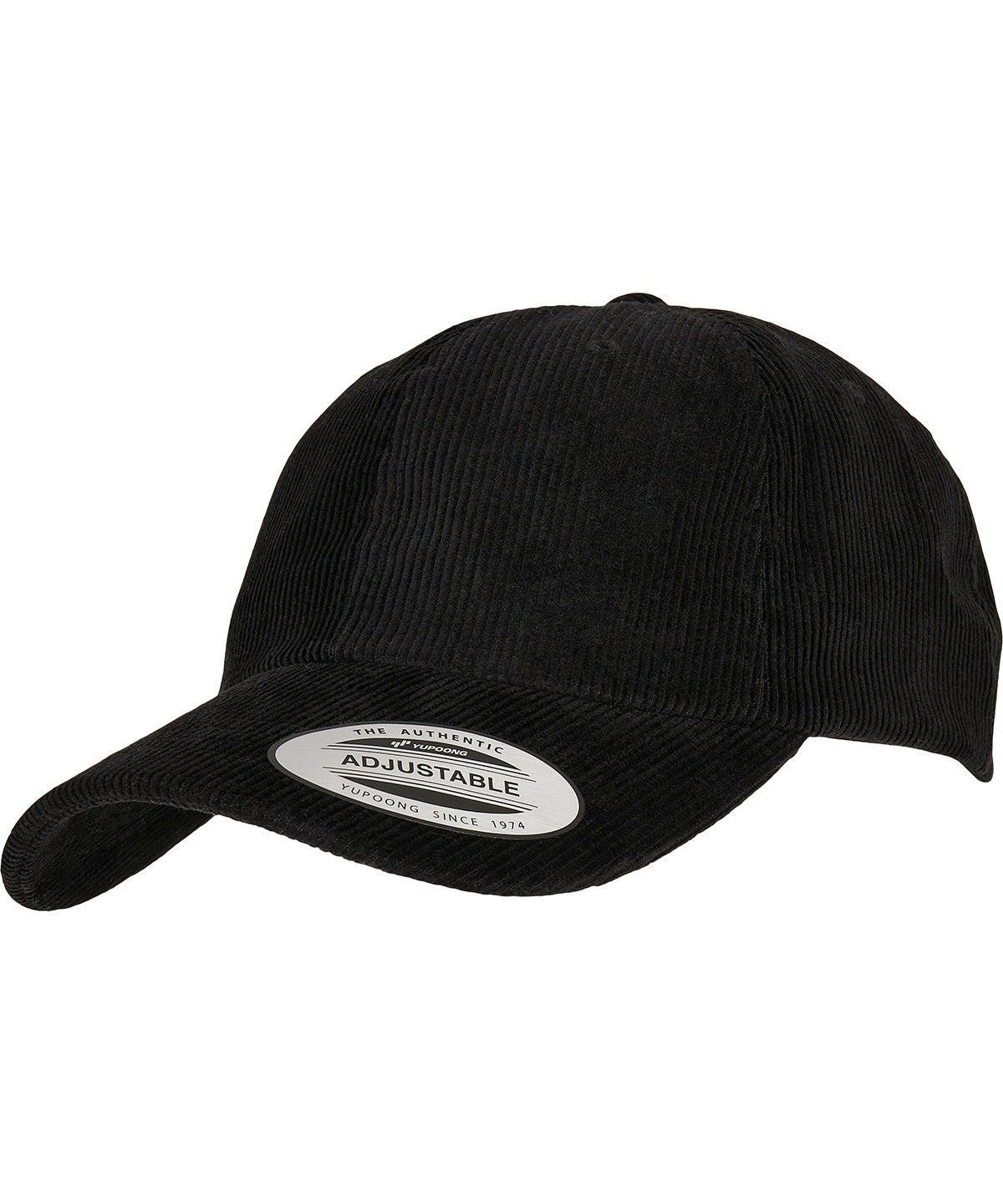Low-profile corduroy dad cap