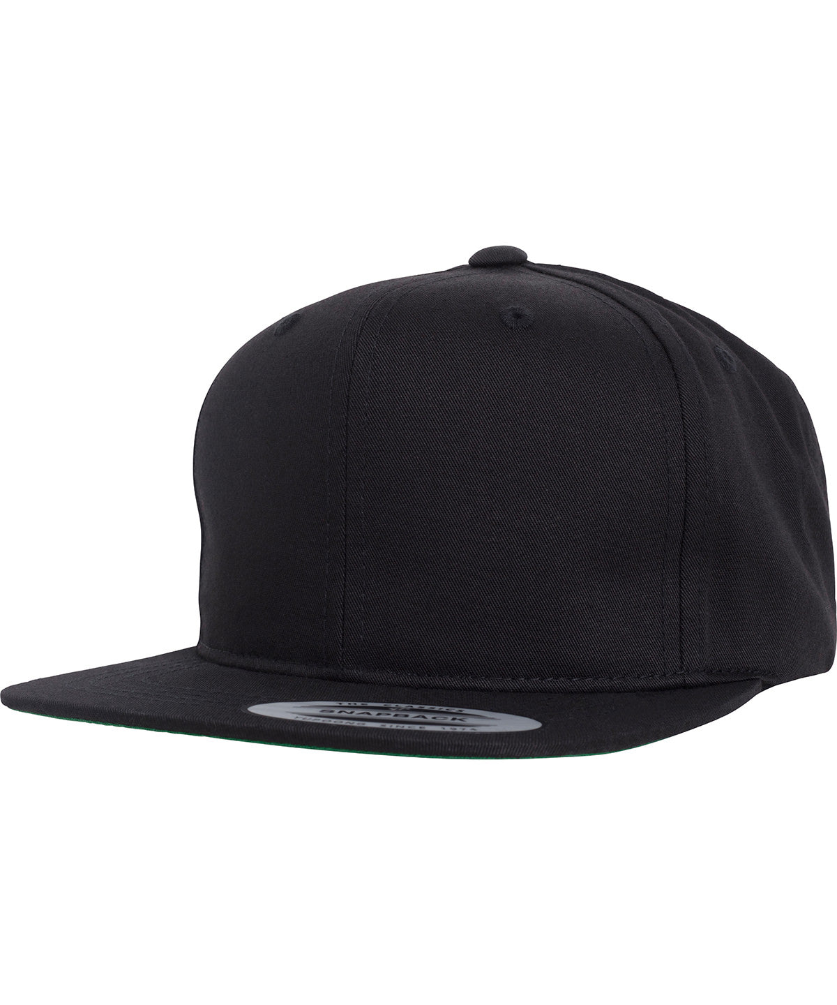 Pro-style twill snapback youth cap