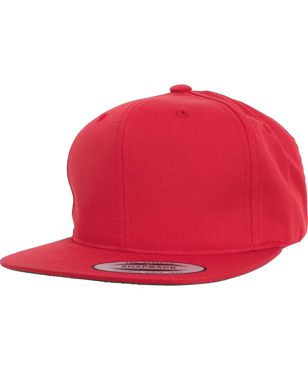 Pro-style twill snapback youth cap