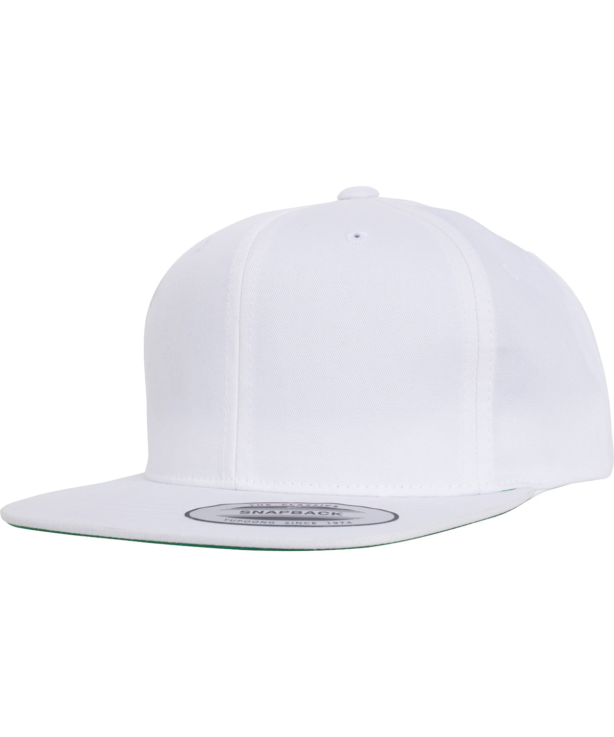 Pro-style twill snapback youth cap
