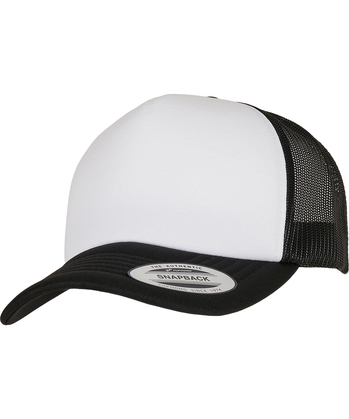 YP Classics® curved foam trucker cap – white front