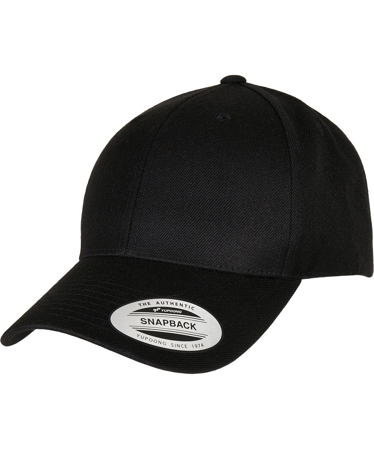 Premium curved visor snapback cap