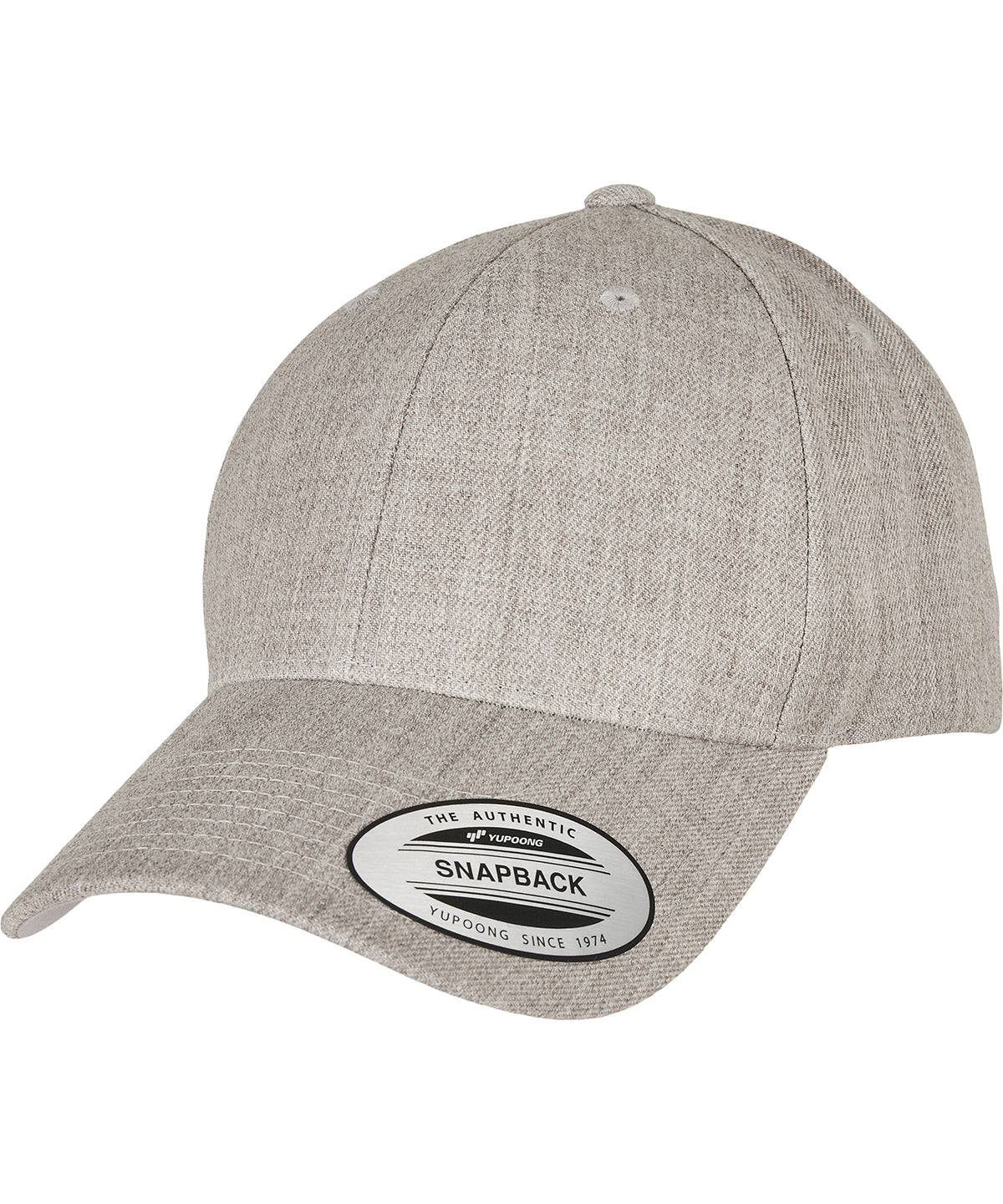 Premium curved visor snapback cap