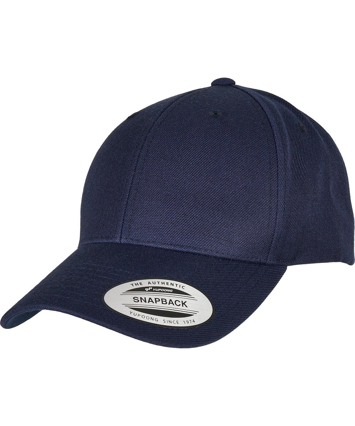 Premium curved visor snapback cap
