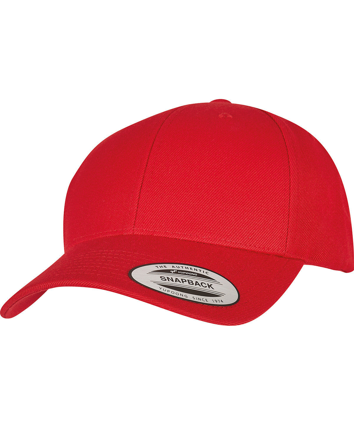 Premium curved visor snapback cap