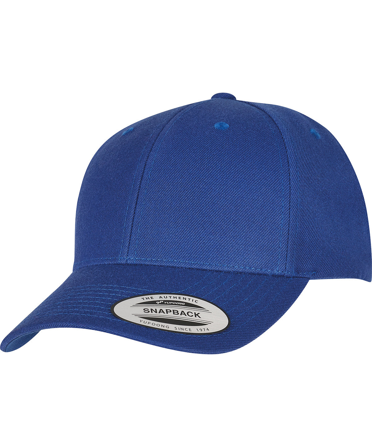 Premium curved visor snapback cap