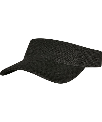 Bast visor cap