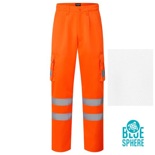 Supertouch Blue Sphere Supertouch Eco HV Trouser Orange